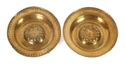 Deux bols de quête
XVIe siècle, non marqués, laito