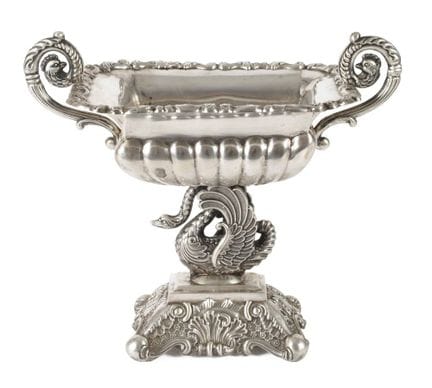 Centre de table en argent « Berlin Empire » 
vers 