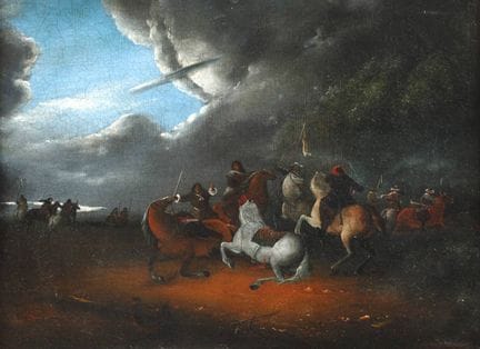 Albert Fonburg, Battaglia a cavallo con la tempest