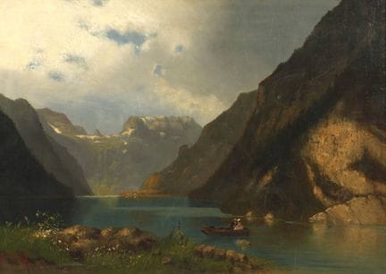 Hermann Wolff, Königssee presso Berchtesgaden
vist