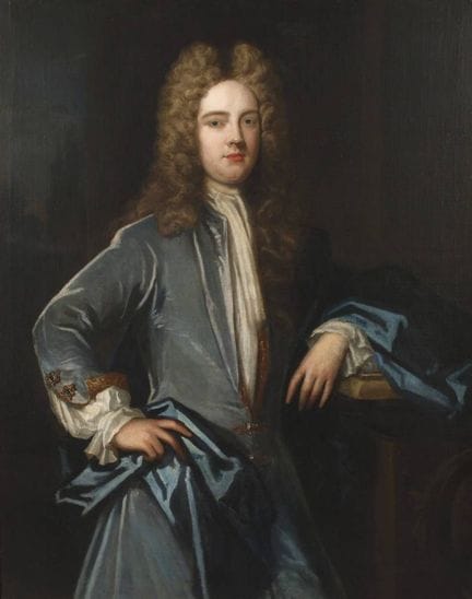 Retrato de un noble británico
Medio cuerpo en pers