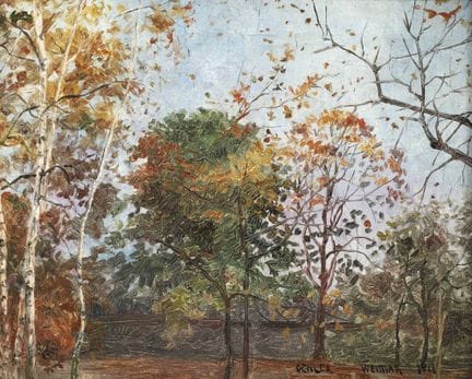 Max Oehler, Paesaggio autunnale
Vista di una terra