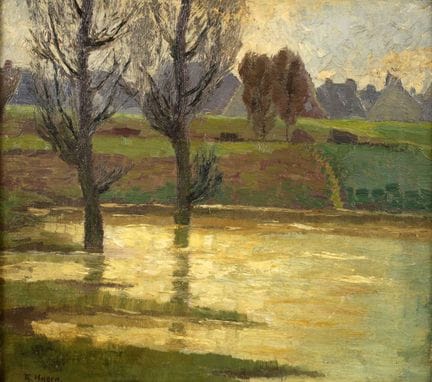 Theodor Hagen, Stato d'animo serale
Stagno fianche