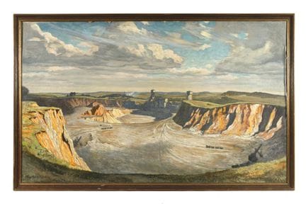 Otto Engelhardt-Kyffhäuser, Cava di ghiaia nella L