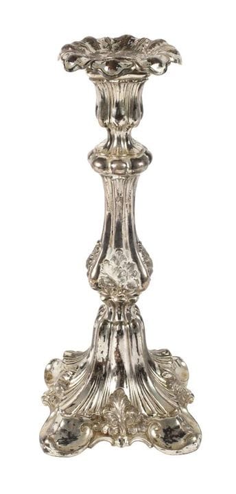 Chandelier en argent, style Biedermeier tardif
ver