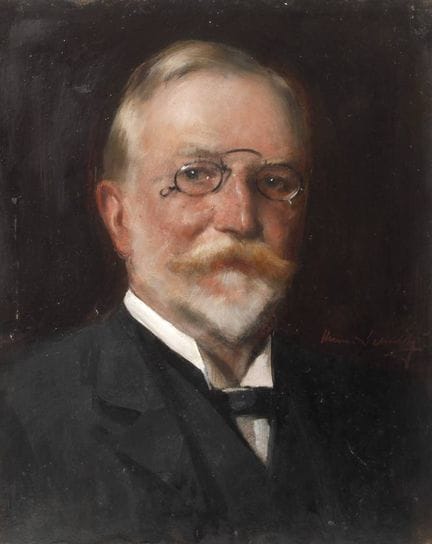 Hermann Schmitz, Ritratto di uomo
Ritratto a mezzo