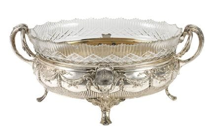 Jardinière en argent, style historiciste
vers 1900