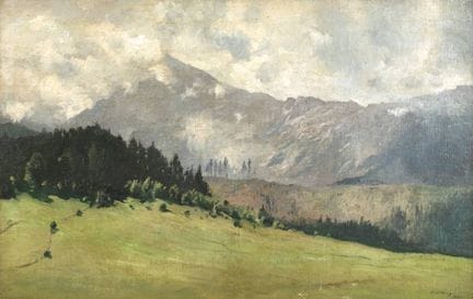 Walther Witting, Paisaje de montaña
Vista a través