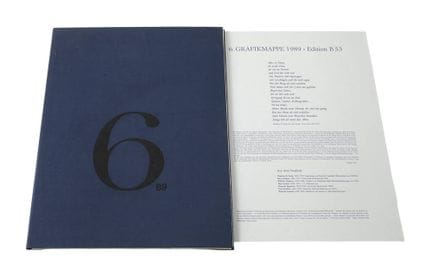 B 53 版，1989年第6辑版画集
每册各收录一幅来自夏洛特·E·保利、汉斯·尤赫瑟、威廉·霍普夫