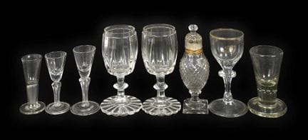 Lot de verres baroques et Biedermeier
Du milieu du