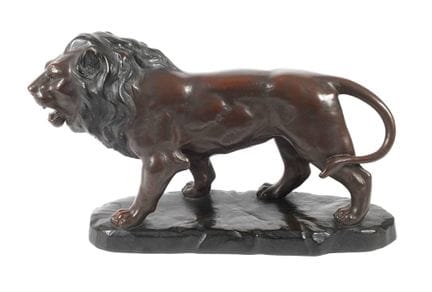 Karl Kemedinger, Lion en marche

vers 1925, signé 