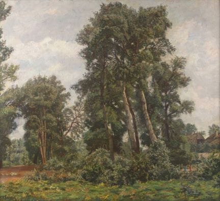 Wilhelm Legler, Grande paesaggio con alberi
divers