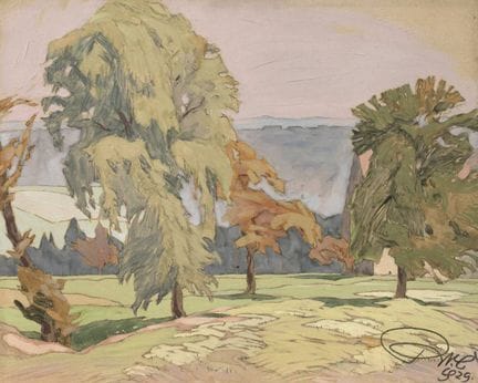 Richard Naumann-Coschütz, Verano en la Suiza sajon