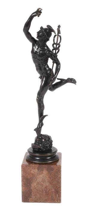 d'après Giambologna, petit Mercure ailé
2e moitié 