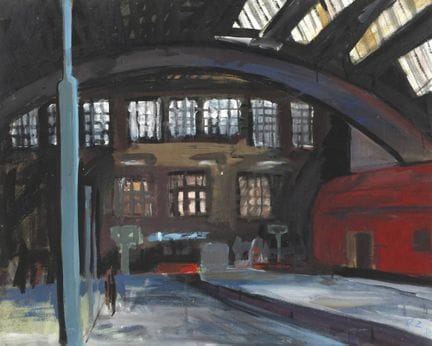 Peter Zaumseil, «Estación de Leipzig» 
Vista de un