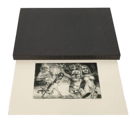 《Cum Figuris Presse》，1986年画册
收录了古德伦·布吕内、贝恩德·赫特尔、诺贝