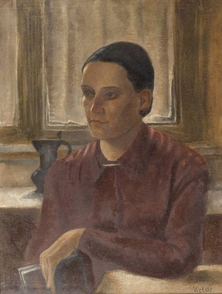 Ritratto di donna
Ritratto a mezzo busto di una gi