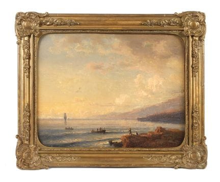 Carl Robert Kummer, Atardecer en Dalmacia
Tramo de