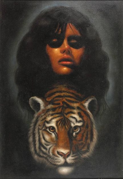 Manfred Leibl, Retrato de una chica con cabeza de 