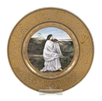 Assiette de cérémonie Rosenthal « Iphigénie »
d'ap