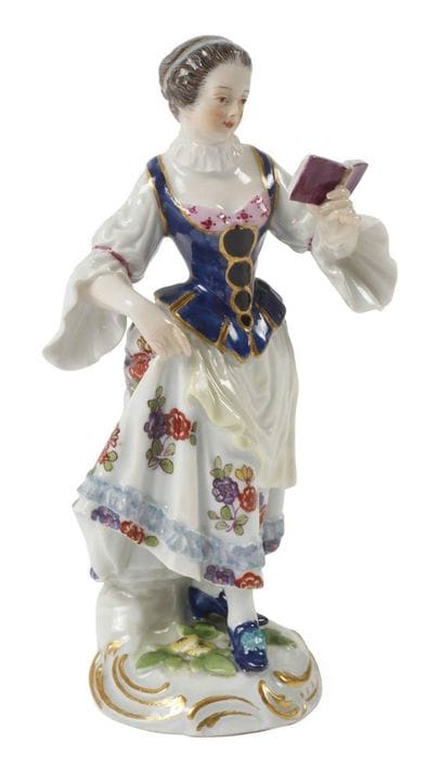 Meissen « Chanteuse » de la série « Galanten Kapel