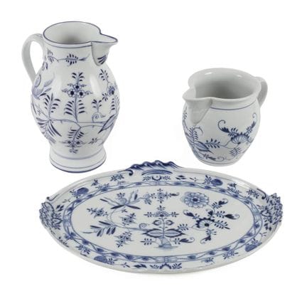 Ensemble « Motif oignon » de Meissen Teichert
troi