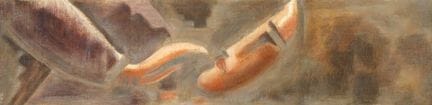Carl Schlemmer, "Testa con mano alzata"
Copia da O