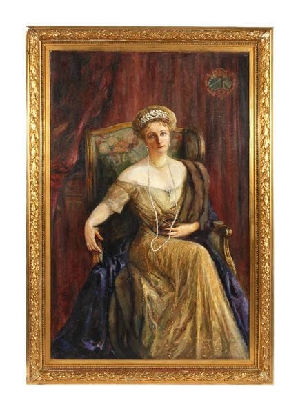 H. Baur, Ritratto di donna
Contropartita del ritra