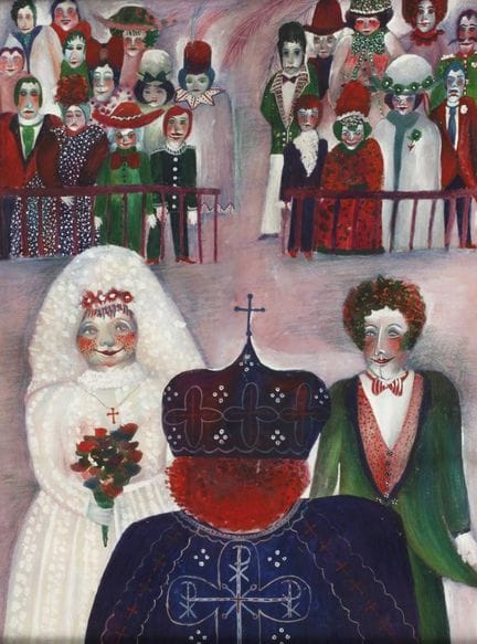 Art brut, Boda ortodoxa 
Representación ingenua de