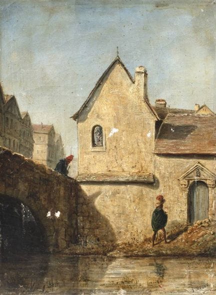 J. Degvé, Idilio de una pequeña ciudad
Un caballer