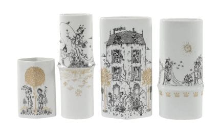 Ensemble Rosenthal de grands vases décoratifs « Le