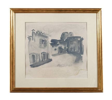 Cornice moderna dorata
Fine del XX secolo, modanat