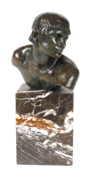 Edmé Antony Paul Noel, buste d'Achille
vers 1900, 