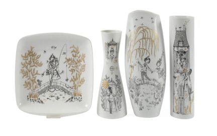 Ensemble de porcelaine décorative Rosenthal « Les 