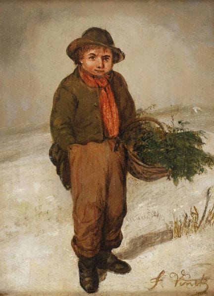 Frans Vinck, attribuito, Ragazzo d’inverno
Ragazzo