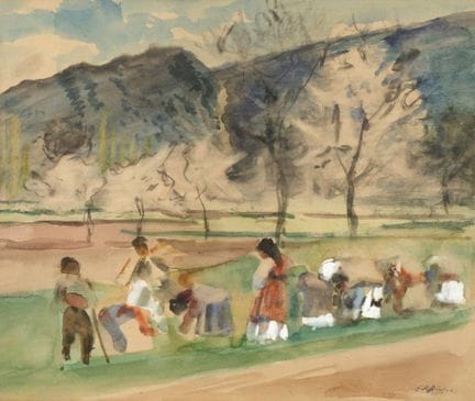 Ernst Richard Dietze, Campesinos trabajando
Grupos