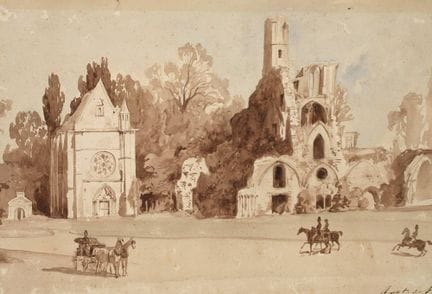 沙利斯皇家修道院（Abbaye Royale de Chaalis）
巴黎附近这座部分已成废墟的修道