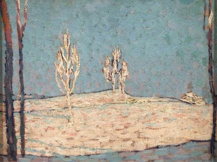 Paesaggio invernale impressionista
paesaggio colli