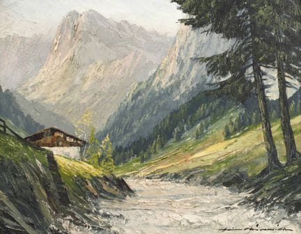 Heinz Münnich, El valle de Wimbach con el río Rams