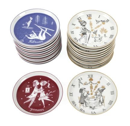 Rosenthal : deux lots de dessous-de-plat « Les Amo