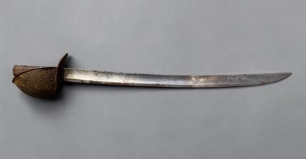 Sciabola da bordo, modello 1833
Montatura in ferro