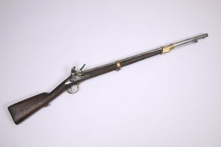 Moschetto da cavalleria, modello AN IX, con pietra