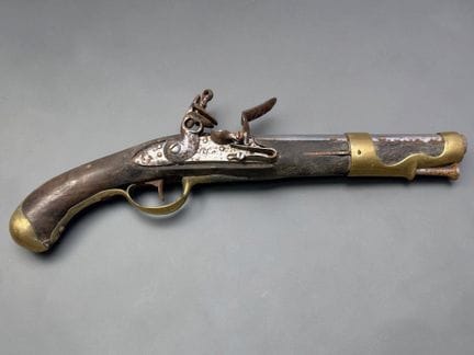 Pistola da sella, modello 1763-66, fabbricata nel 