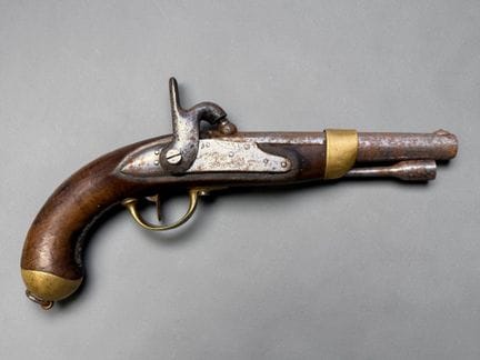 Pistola da sella, modello 1822 Tbis
Canna rotonda.