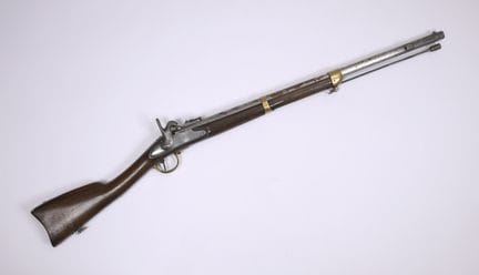 Moschettone, modello modificato 1829 T
Canna tonda