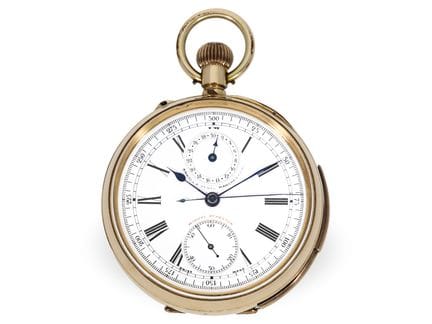 Taschenuhr: attraktive Präzisionstaschenuhr mit Mi
