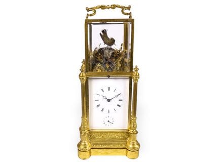 Reiseuhr: bedeutende, museale, komplizierte Japy F