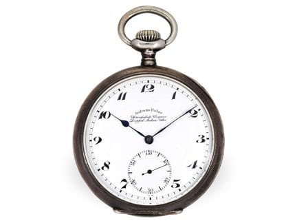 Taschenuhr: Rarität Andreas Huber Uhrenfabrik Uran