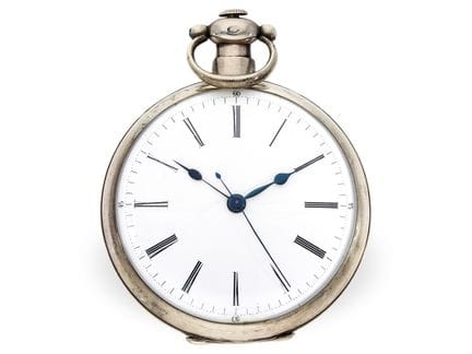 Taschenuhr für den chinesischen Markt um 1850, sig