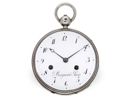 Taschenuhr: technisch interessante Spindeluhr, Sel